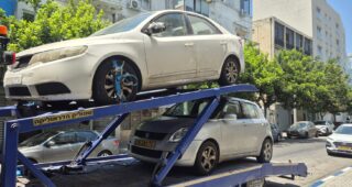 רכבים נגררים לפירוק